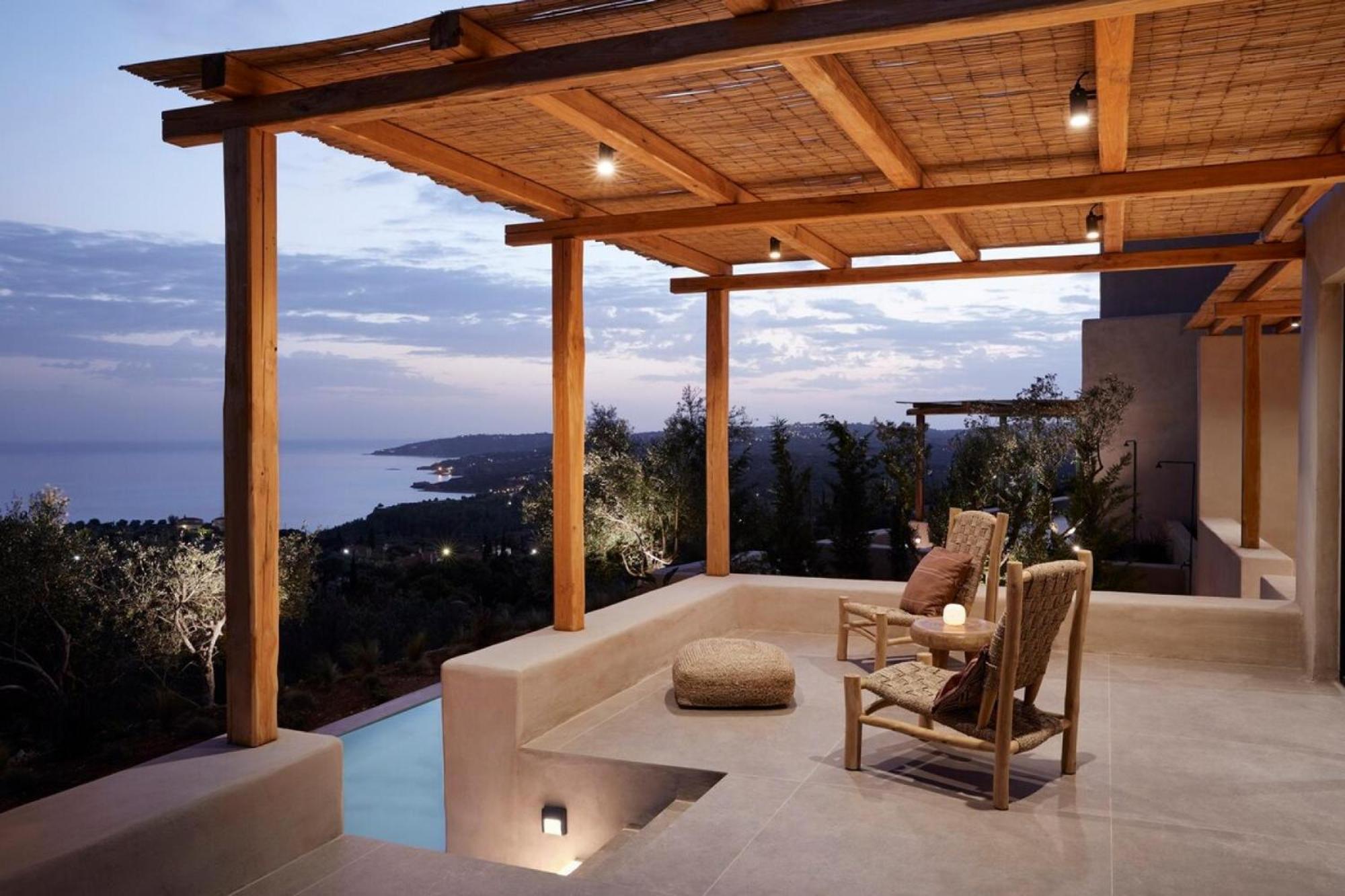 Villa Gaia - Secret Roc Villas Livathos  Luaran gambar